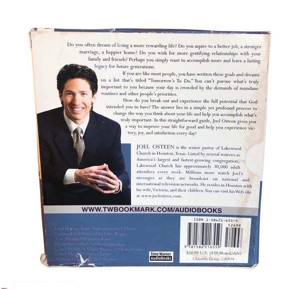 Joel olsteen set of 5 cds your best life now - Picture 2 of 2